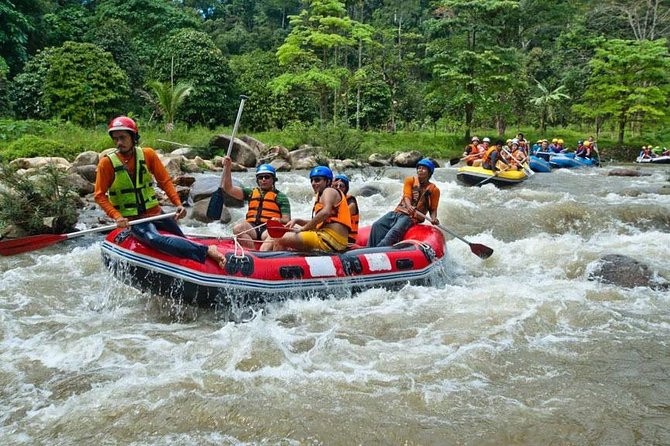 Rafting 5 km, ATV 30 Mins, Fly Fox and Jungle Tour From Phuket - The 150-meter flying fox