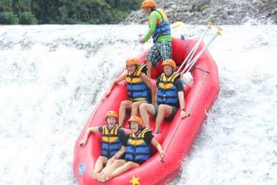 Rafting Adventure 18 km and Balinese Village Life Tour with Lunch