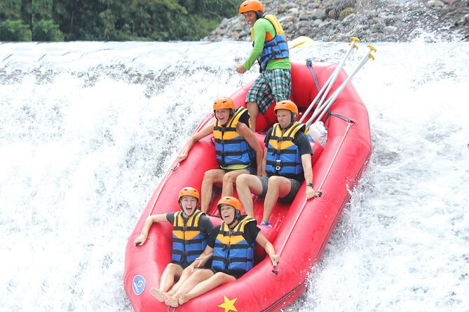 Rafting Adventure 18 km and Balinese Village Life Tour with Lunch - Three hours on the Telaga Waja River