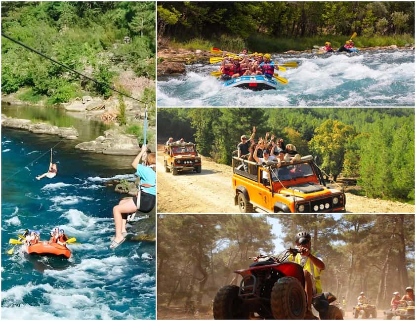 Rafting Adventure w/Optional Extreme Activities From Antalya - What the class II to III rapids feel like