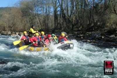 Rafting at Paiva River