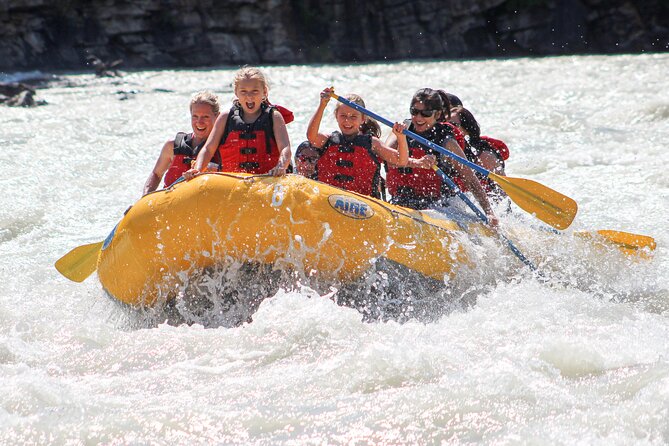 Rafting Athabasca Falls Run in Jasper - Cold water, wet suits, and what to wear