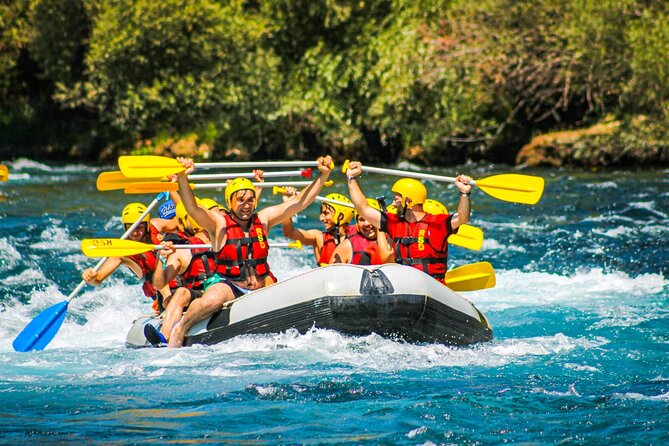 Rafting-Buggy-Zipline Tour with lunch - The zipline brings a quick shot of speed