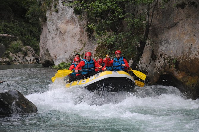Rafting "Canyon" - The 20-minute briefing before the rapids