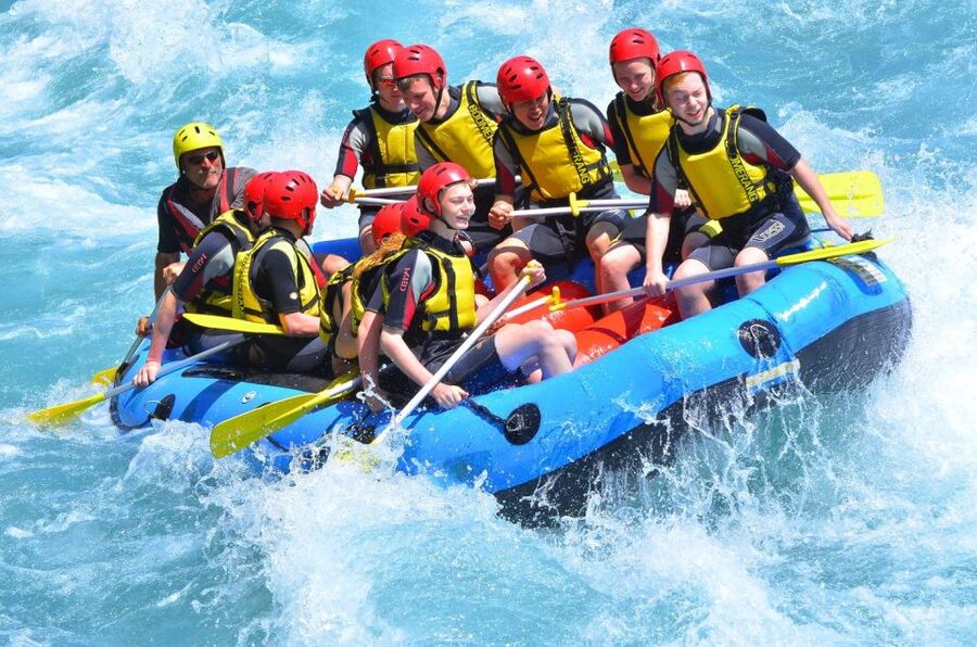 Rafting, Canyoning & Zipline, : 3-in-1 Adrenaline Tour - A short zipline above the Köprüçay
