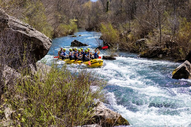 Rafting Cetina River from Split or Cetina river - Optional cliff jumps and cold-water stops
