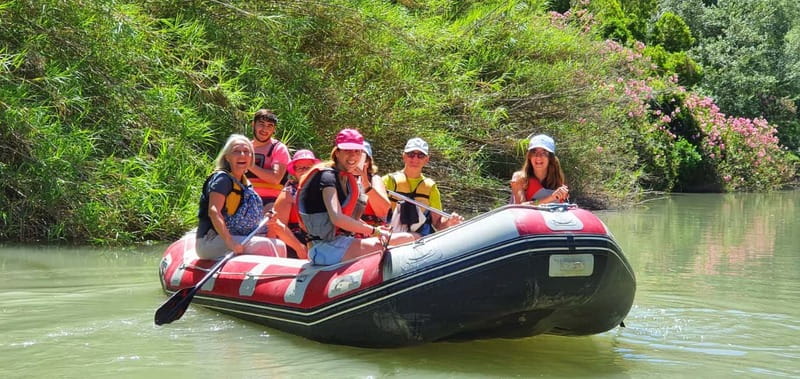 Rafting en Cañón de Almadenes y Cueva Abrigos Rupestres - The Las Dunas eco-route and return