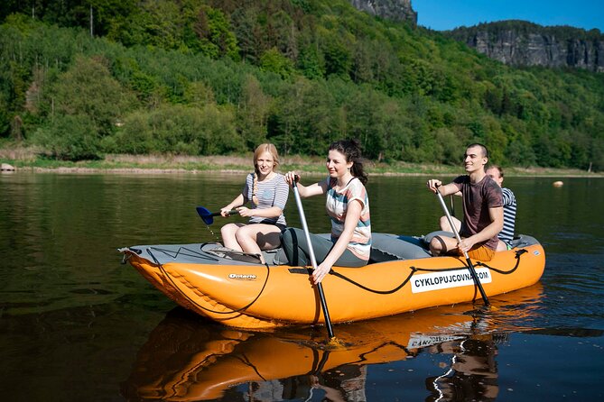 Rafting from Děčín to Bad Schandau and back on bikes - Who should book this experience