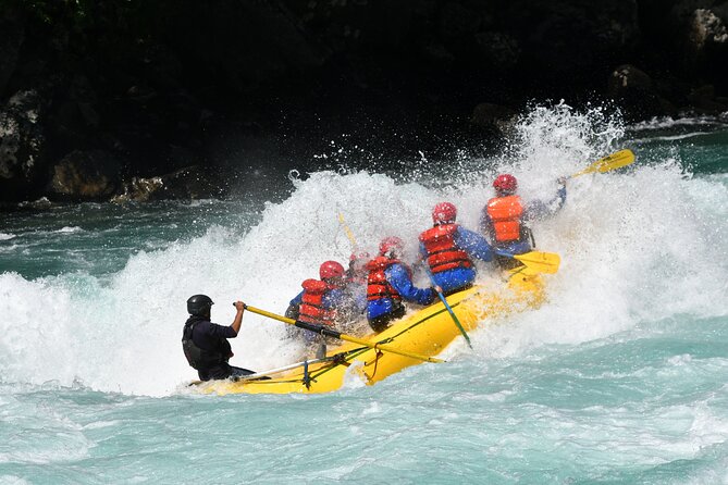 Rafting Futaleufu River Bridge to Bridge Section - Entering the bridge-to-bridge river section