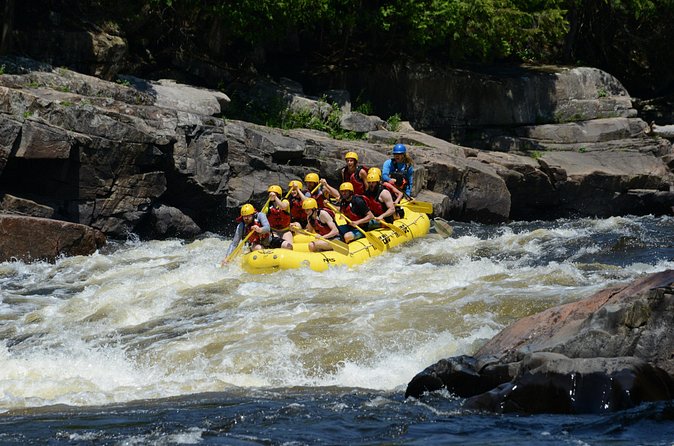 Rafting (Half day) WITH Transport From Tremblant Resort - Eight kilometers of Rouge River