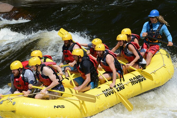 Rafting (Half day) WITH Transport From Tremblant Resort - Sandy beaches and calm-water breaks
