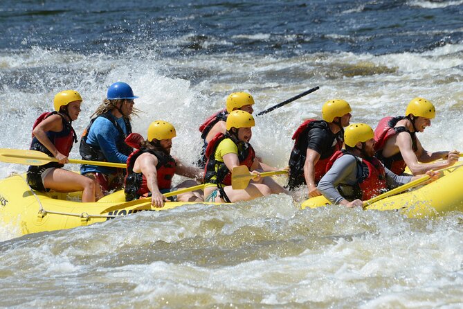 Rafting (Half day) WITH Transport From Tremblant Resort - The ride to the Rouge River