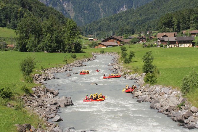 Rafting in Interlaken from Zurich - A river adventure with a long day around it