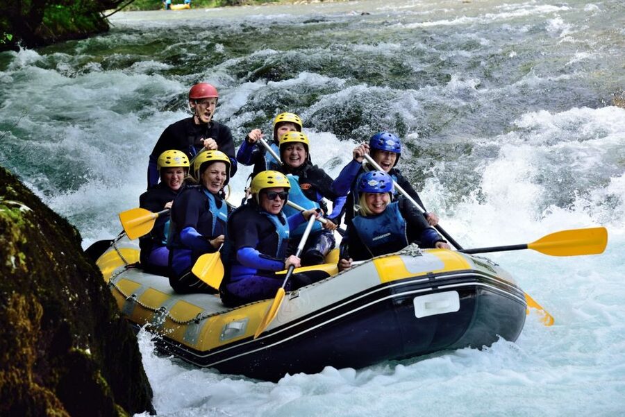 Rafting/Kayaking adventure river Kupa - Why the upper Kupa River makes a good first rafting trip