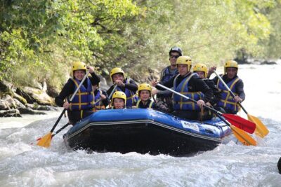 RAFTING LA PLAGNE – Descent of the Isère (1 hour on the water)