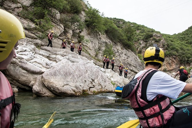 Rafting Lousios river - Paddling beneath the Lousios tree tunnel