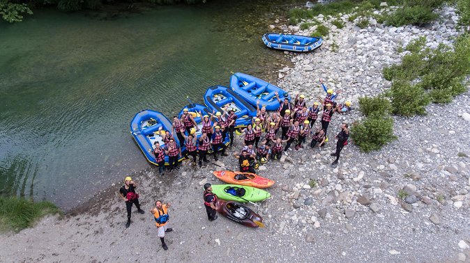Rafting Lousios river - Testing your paddling on the Alfios rapids