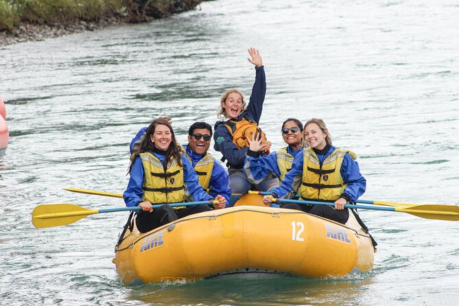 Rafting on Athabasca River Mile 5 in Jasper - Cold water, wetsuits, and what to bring