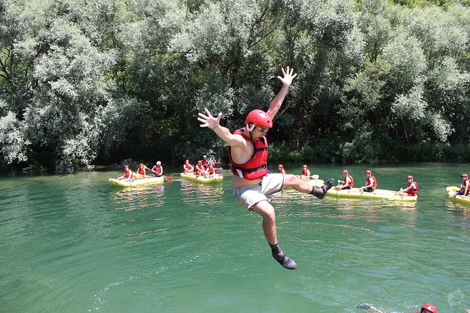 Rafting on Cetina River Departure from Split or Blato na Cetini village - A swim stop and the chance to cool off