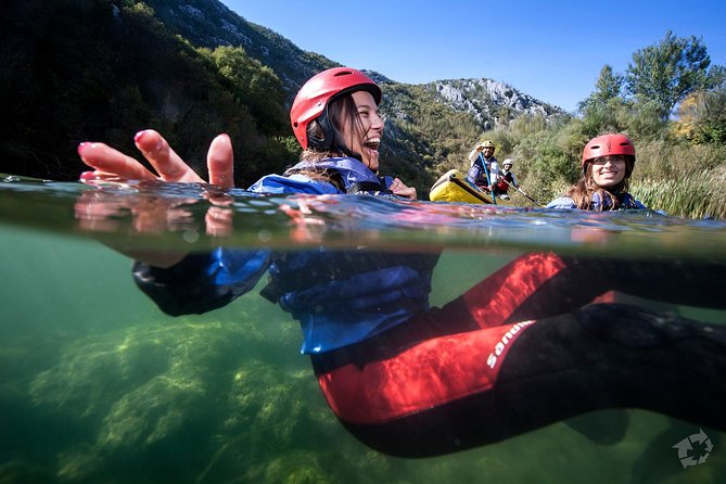 Rafting on Cetina River Departure from Split or Blato na Cetini village - Getting ready beside the river