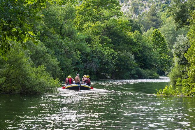 Rafting on Cetina river - From Trogir, Kaštela, Seget & Čiovo - Getting ready for a class 1 to 3 river