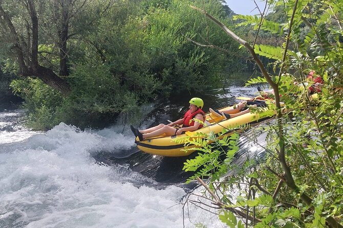 Rafting on Cetina River Standard Route - How the rapids feel for families