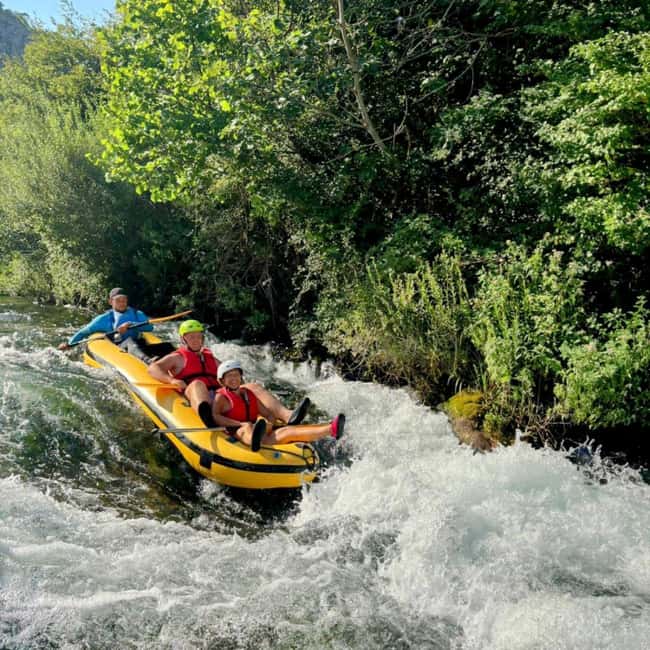 Rafting on Cetina River - Standard Route - Split, Omiš - Waterfalls, canyon walls, and changing river speed