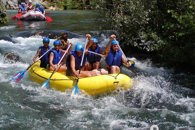 Rafting on Cetina River with transfer from Split - A good family outing, with a few limits