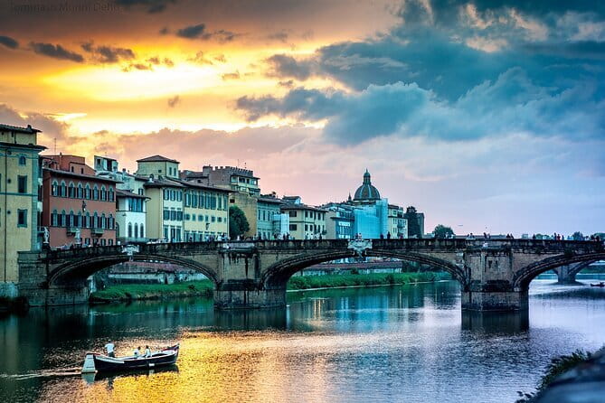 Rafting on the Arno River in Florence under the Arches of Pontevecchio - The value of $46.86 for roughly two hours