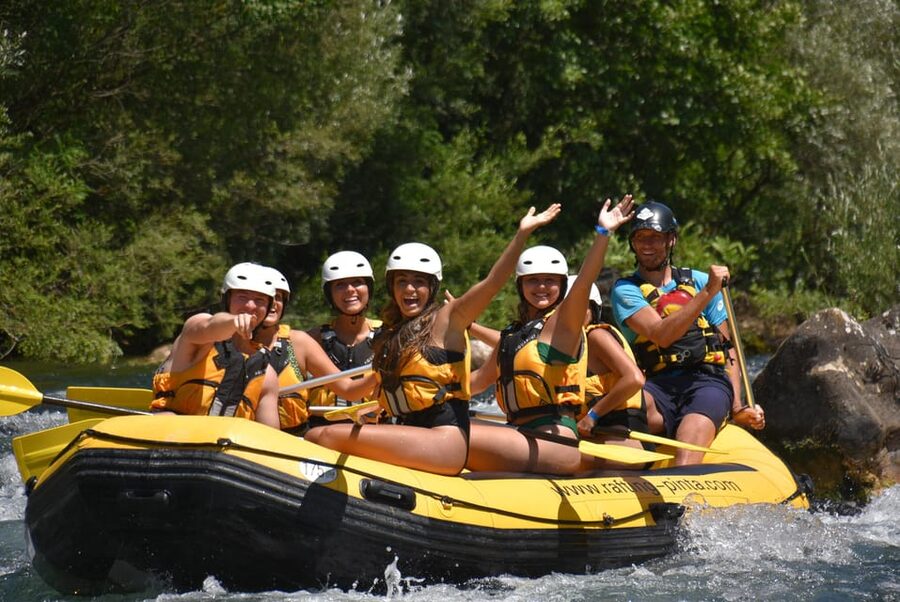 Rafting on the Cetina river - The return to Rafting Pinta