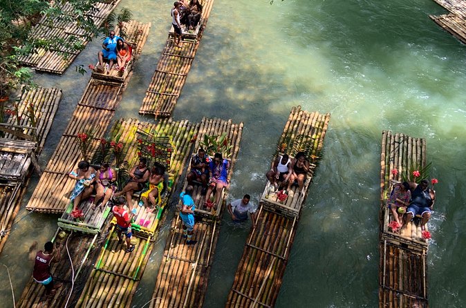 Rafting on the Martha Brae - Shopping in Falmouth or Montego Bay afterward