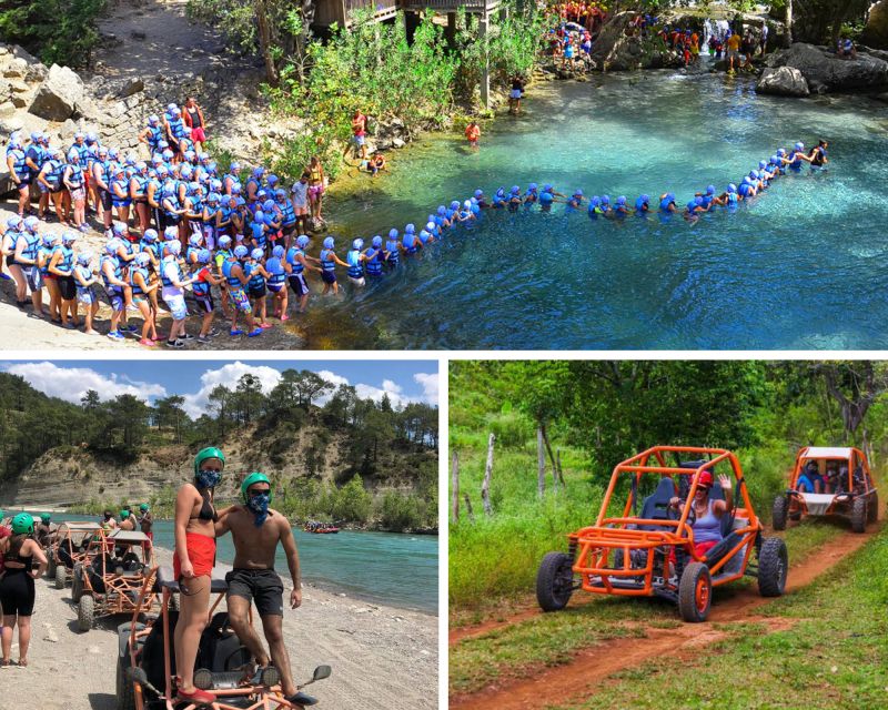 Rafting, Quad or Buggy Ride, Zipline, Jeep Tour Super Combo - What the five-activity label really means