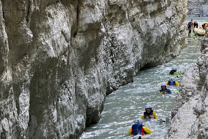 Rafting/River Tubing through Osumi Canyon. - Tubing through narrow canyon sections