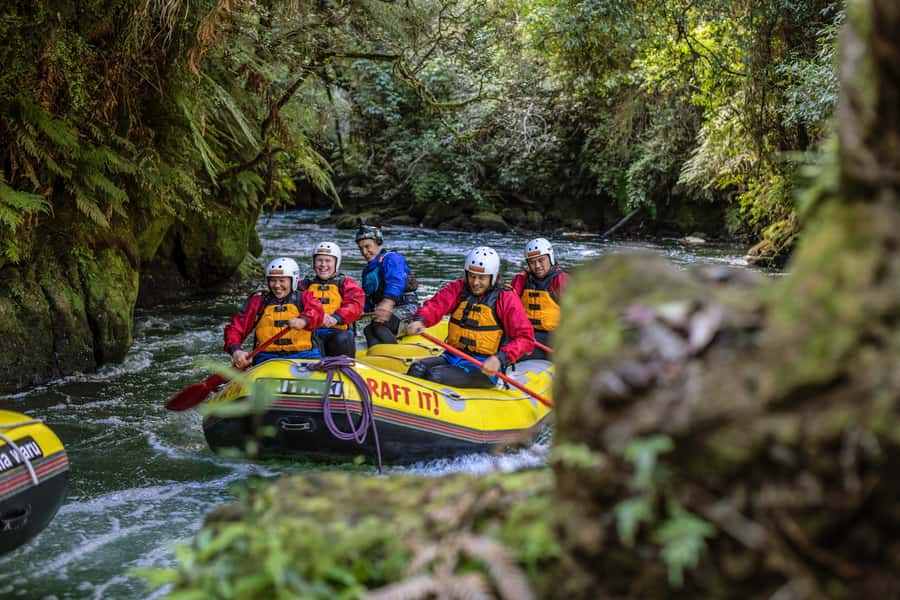 Rafting Rotorua: Kaituna River White Water Experience - Fourteen rapids through the bush-clad gorge