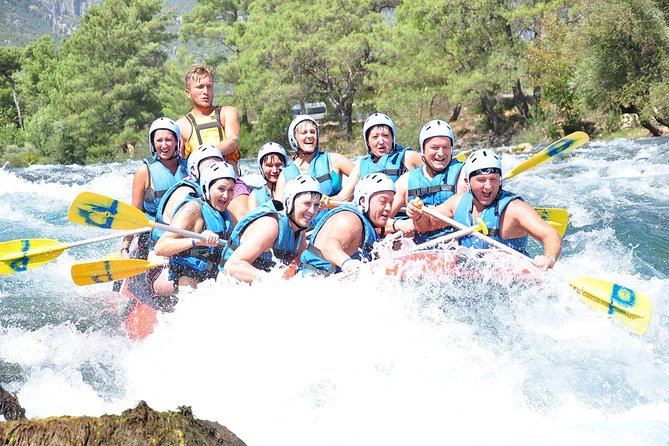 Rafting Tour at Koprulu Canyon National Park - Getting ready with a helmet, paddle, and life vest