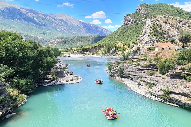 Rafting Tour in Vjosa Wild River National Park - Badlonjë rapid brings the heartbeat