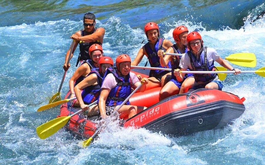 Rafting Tour, Transfer & Combo Options with Veg Lunch Option - Swimming stops and cold water