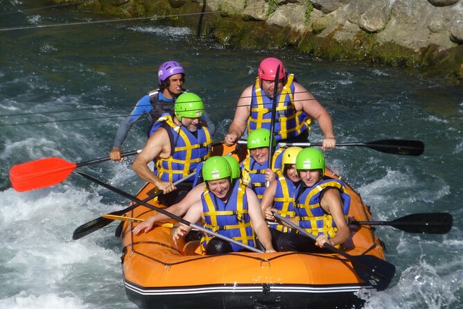 Rafting, Zipline & Canyoning with Lunch & Transfer from Alanya - What the price includes, and what it does not