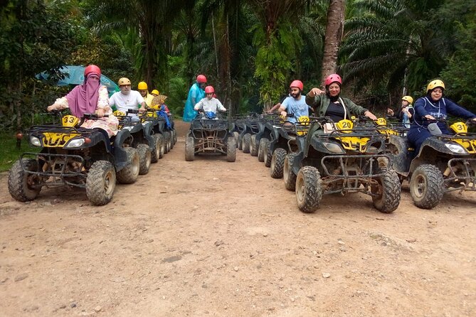 Rainforest Day Trip with Cave, Rafting, ATV & Lunch - From Phuket at 7:00 am to the Phang Nga jungle