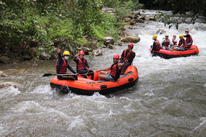 Rainforest Day Trip with Cave, Rafting, ATV & Lunch - ATV riding on rugged jungle tracks