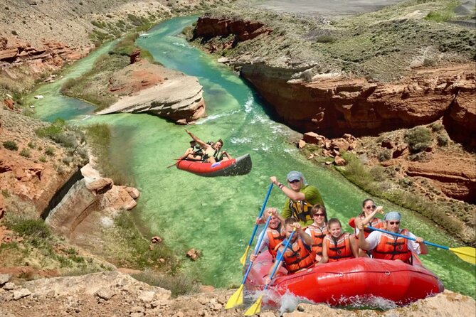 Red Canyon River Trips 7 Mile Whitewater Rafting 9am Daily - A family rafting trip with genuine river action