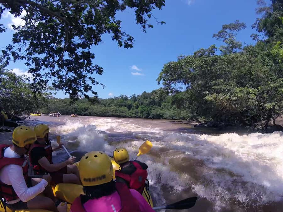 Rio de Janeiro: Guided River Rafting Tour - The triple delta at the end of the run