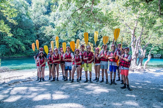 River rafting at Voidomatis River !! Zagori area - Timing, meeting point, and cancellation rules