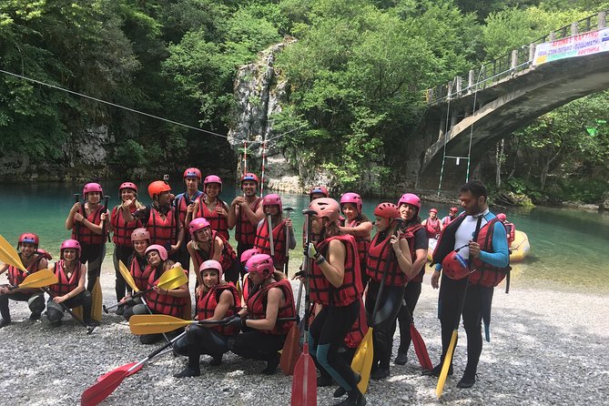 River rafting at Voidomatis River !! Zagori area - Small details that make the day easier