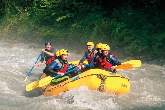 River Rafting Lütschine in Bernese Oberland - The quiet run toward Lake Brienz