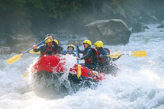 River Rafting Lütschine in Bernese Oberland - Safety training before the first rapid