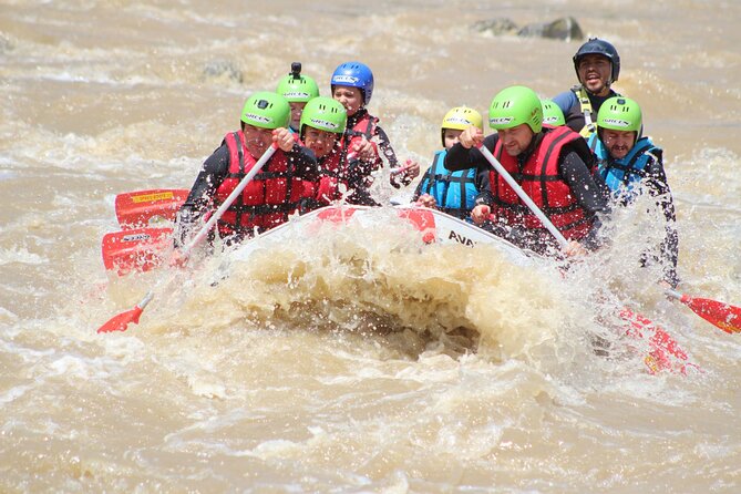 River Rafting on Buzau River - The safety talk before the first paddle