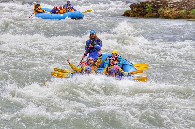 River Rafting on the Golden Circle - The cliff jump depends on river conditions