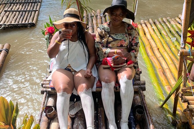 River Rafting with {Limestone Massage} & Ricks Cafe from Montego Bay - The limestone foot massage