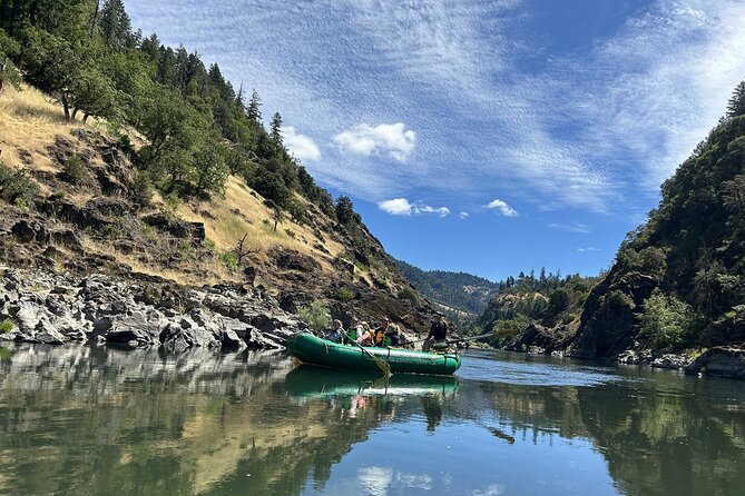 Rogue River Half Day Rafting Trip and Hellgate Canyon - Calm water, swimming, and a possible beach break